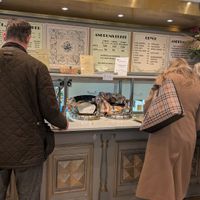 The buffet at Andrum Cafe in Gothenburg