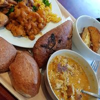 Buffet at Andrum Cafe in Gothenburg