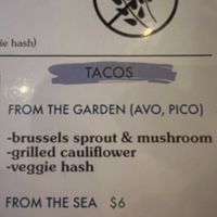 Vegan tacos   at PopoJito Med-Mex Kitchen in Scarsdale
