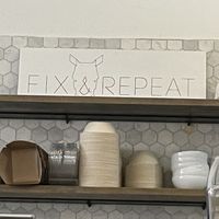 Sign   at Fix & Repeat in Bend