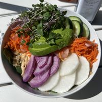 Bahn Mi Bowl (had a lil kick to it which was perfect!)  at Fix & Repeat in Bend