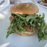 Bagel Sando at Fix & Repeat in Bend