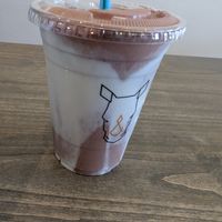 Raspberry Chocolate smoothie at Fix & Repeat in Bend