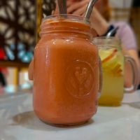 Strawberry Smoothie at Herbivore - Shin Kong Mitsukoshi in Taipei