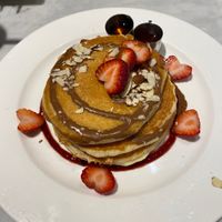 Strawberry Pancakes at Herbivore - Shin Kong Mitsukoshi in Taipei