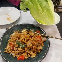 Thai basil grounds  at Herbivore - Shin Kong Mitsukoshi in Taipei