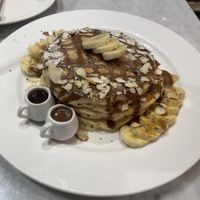 Banana pancakes  at Herbivore - Shin Kong Mitsukoshi in Taipei