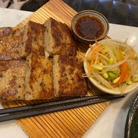 Can’t resist a turnip cake!  at Herbivore - Shin Kong Mitsukoshi in Taipei