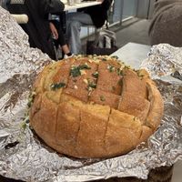Pull apart garlic bread  at Herbivore - Shin Kong Mitsukoshi in Taipei