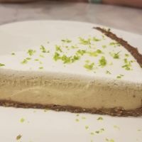 Key lime pie. at Herbivore - Shin Kong Mitsukoshi in Taipei