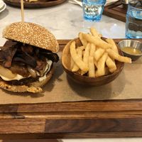 One of the burgers  at Herbivore - Shin Kong Mitsukoshi in Taipei