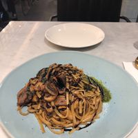 Balsamic mushroom pasta at Herbivore - Shin Kong Mitsukoshi in Taipei
