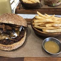 Western BBQ Vurger at Herbivore - Shin Kong Mitsukoshi in Taipei