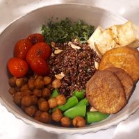 Buddha bowl 430 TWD at Herbivore - Shin Kong Mitsukoshi in Taipei