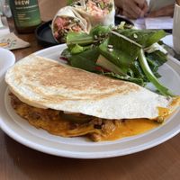 Quesadilla   at And 유 (Yu) Cafe in Jeju