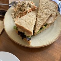 Ham sandwich   at And 유 (Yu) Cafe in Jeju