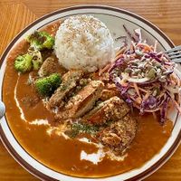 Katsu Curry lunch.  at And 유 (Yu) Cafe in Jeju