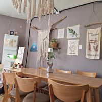 Inside at And 유 (Yu) Cafe in Jeju