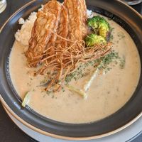 Tempeh curry at And 유 (Yu) Cafe in Jeju