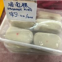 Hainanese Kueh (vegan friendly) at Kueh and Snacks in Central Singapore