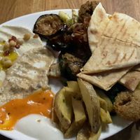 Mixed platter at Bodhi in Mannheim