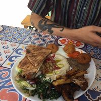 gemischter teller at Bodhi in Mannheim