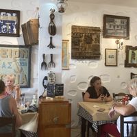 Inside at Maro Tavern in Naxos
