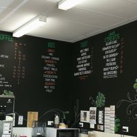 Many vegan options at Charlie's Raw Squeeze in Morningside