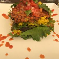 Custom made dish at Fuxion in Benidorm