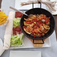 Fajitas at Fuxion in Benidorm