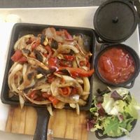 Fajitas veganas 😋 at Fuxion in Benidorm