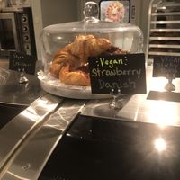 Vegan pastries (danish, croissant, sticky bun)  at Pinoyshki in Seattle