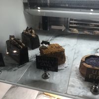 Vegan “honey” cake  at Pinoyshki in Seattle