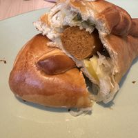 Vegan Seattle dog  at Pinoyshki in Seattle