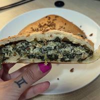 Vegan Laing piroshky, reheated beautifully! at Pinoyshki in Seattle