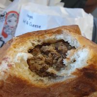 vegan beef & cheese at Pinoyshki in Seattle