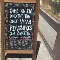 vegan piroshkis at Pinoyshki in Seattle