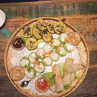 Starter for four people at Ngon in Maribor