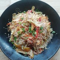 rice noodles with tofu at Ngon in Maribor