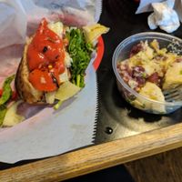 #54 and the red potato salad at Katzinger's in Columbus