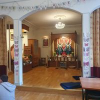 Temple at Govindas in Gothenburg