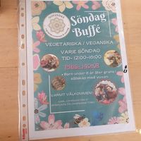 Sunday also at Govindas in Gothenburg