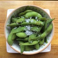 Edmame at Mr Tanaka's in Hertford