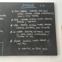 Menu, some vegan options at Lille Brunch & Lunch in Tenerife
