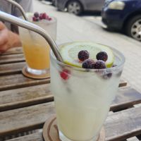 Fresh lemonade at Lille Brunch & Lunch in Tenerife