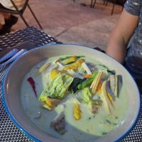 Green Curry with Tofu at Chill Chill at Pai in Koh Yao Yai