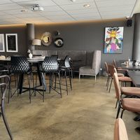 Dining area  at hjá höllu in Grindavik