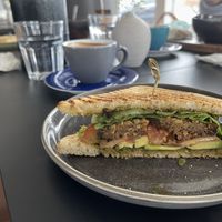 Vegan sandwich   at hjá höllu in Grindavik