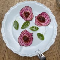 Amuse Bouche.  at La Table de Flore in Rouen