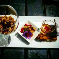 Dessert at La Table de Flore in Rouen